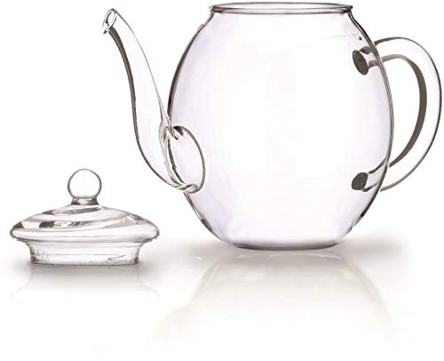 Tetera de Vidrio Creano con Tapa para 500 ml para Té en Flor y Té Suelto así como Bolsitas de Té - 0,5L - Imagen 7
