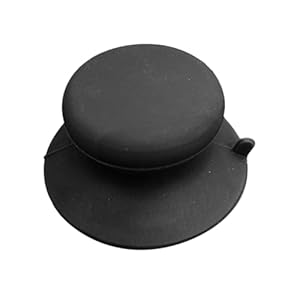 Iouyjiu Topfdeckelknopf Schwarz Silikon