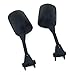 Left & Right Rear View Mirrors Black Rearview Mirror For NINJA ZX6R ZX-6R 05 06 07 08 ZX10R ZX-10R 2004 2005 2006 2007 2008