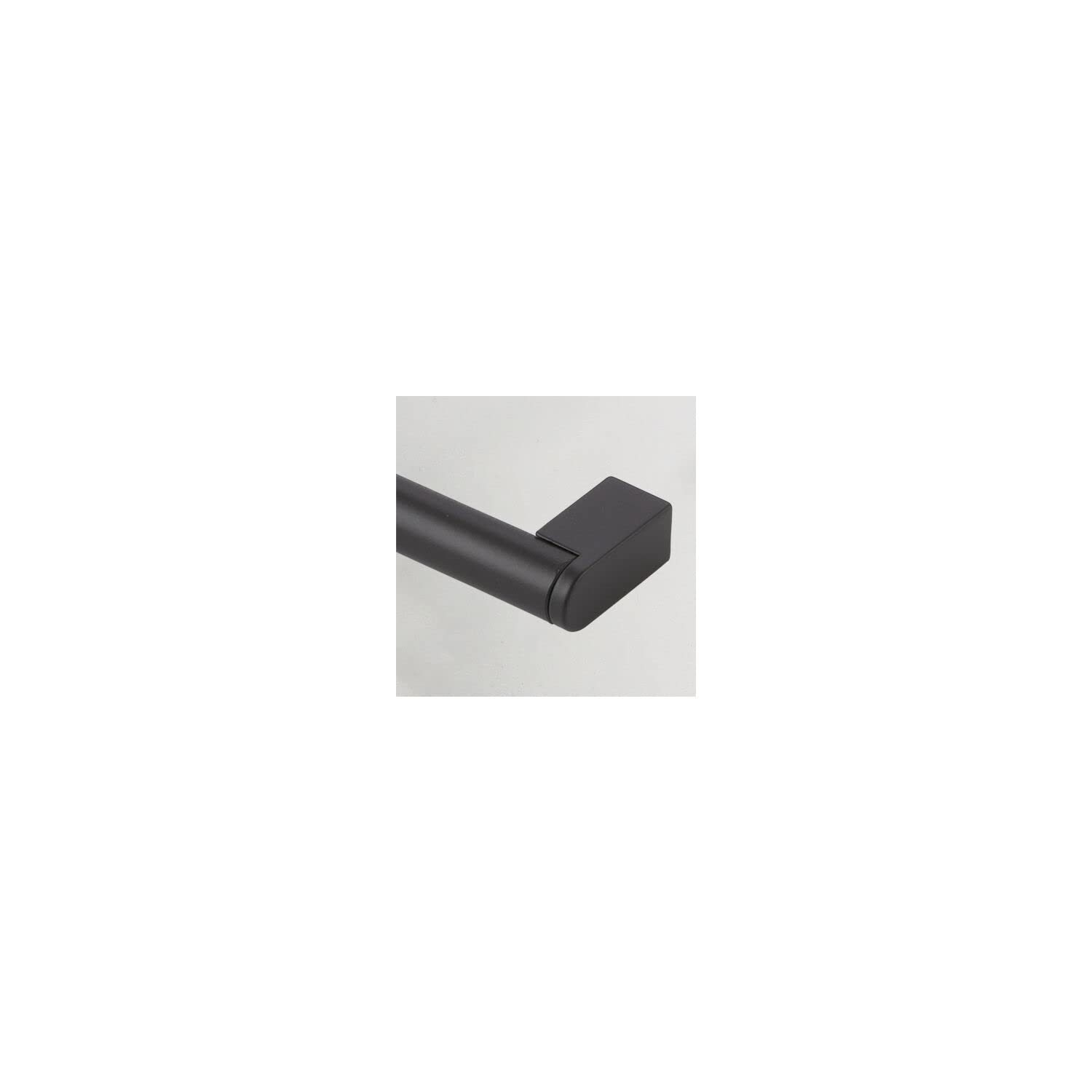 Citterio Griff Arges LA 736mm - Designer Möbelgriff Breite 751mm - Griff für Möbel, Stahl/Zinkdruckguss schwarz matt