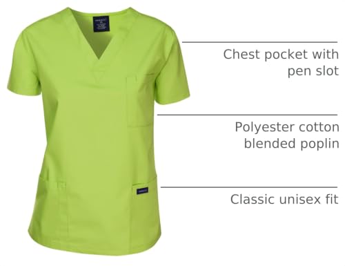 Image of Dagacci Scrubs Medical Uniform Women and Men Scrubs Shirts and Tops