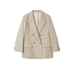 Amazon.co.jp: [ミラオーウェン] 金釦ダブルブレストブレザー