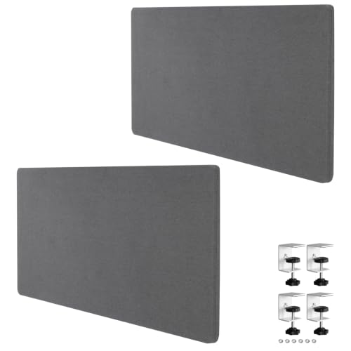 Hubxinly 2 Pack Desk Divider Desk Panel Privacy Partition for Home Office