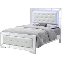 Glory Furniture Hollywood Hills Full Panel Bed in White