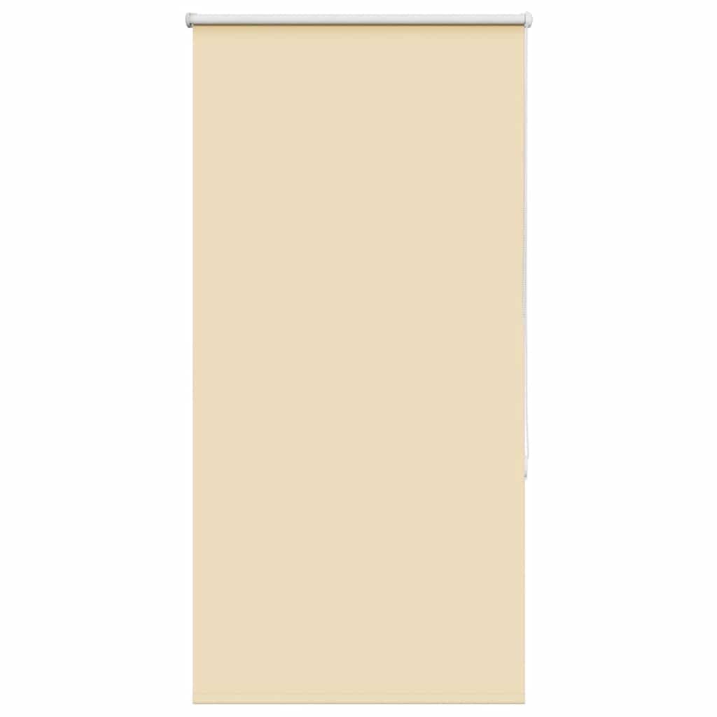 vidaXL Roller Blind Blackout Beige 65x130 cm Fabric Width 60.7 cm Polyester — image 1