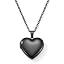 03.heart black glossy