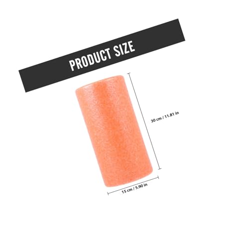 Muscle Roller Foam Roller Epp Yoga Massage Stick 30x15cm Naranja para liberación muscular y relajación después del ejercicio, herramienta de masaje para espalda y piernas miniatura 2