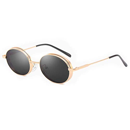 Lunettes de soleil polarisées rondes anti-reflets pour conduite et pêche