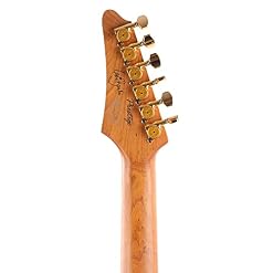 Ibanez Lari Basilio LB1-VL Violet – Guitare électrique (+étui) - Les Beatles, Paul McCartney, John Lennon, RIngo Starr, George Harrison Ibanez Lari Basilio LB1-VL Violet - Guitare électrique (+étui) – Image 5