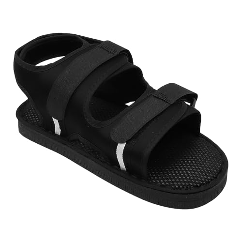 Sarini Orthopedic Post-Op Shoe For Broken Foot Toe Walking Cast Boot Stress Fracture Brace Sandal Adjustable Strap Left Right Foot (M) - Image 2