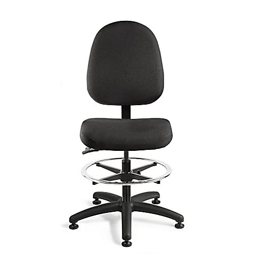 6001A5 Advanced Ergonomic Deluxe Chair, Tilt Back Adjustment, 17" to 22" Height Adjustment, Blue