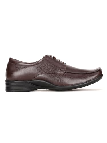 Image of Bata Men BOSS-Crude Black Formal Shoes