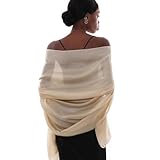 Chale Chameau Etole Femme Mariage Echarpe Foulard pour Robe Soiree Grosse Echarpes et Foul...
