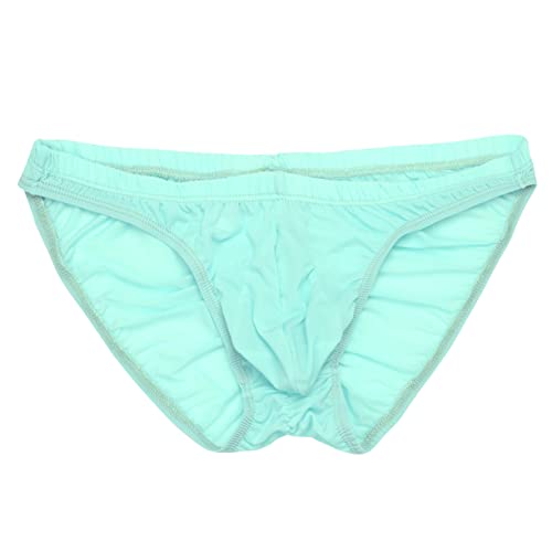 renvena Mens Bikini Bottoms Bulge Pouch Briefs Elastic Ruched Back Lingerie Panties Swim Underwear4