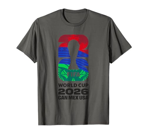 FIFA World CUP26 FIFA Host Country Logo Flags T-Shirt