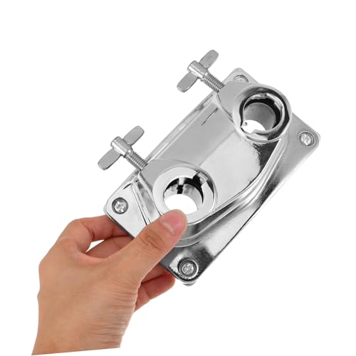 Soporte base piso para pata de tom de batería 22mm metal miniatura 4