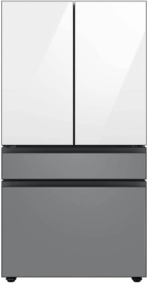 SAMSUNG RAF36DB431 Bespoke 4-Door French Door Refrigerator Panel in Grey Glass - Bottom Panel