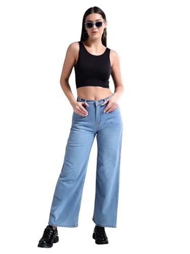 Image of KOTTY Womens Jeans | Flexible Denim | Comfortable Casual Wear