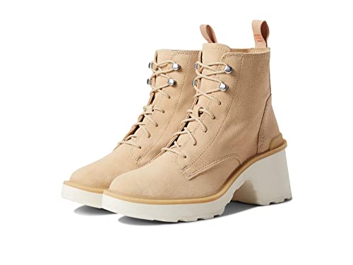 Bottines à talons hauts SOREL en cuir de qualité supérieure finition craie