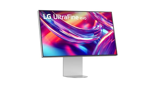 LG Ultrafine™ evo 32U990A-S.AEU (32 Zoll) 6K UHD Nano IPS Black Monitor, DisplayHDR 600, Thunderbolt 5 (96W), Silber