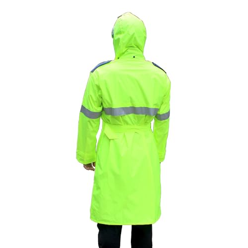 TK-RAINWEAR R693 premium rain coat (waterproof/light weight/windbreak) Reflective belt, Men Women Adults rainwear4