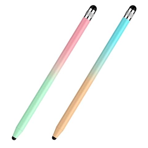 Zestaw 3 długopisów do tabletów dotykowych, precyzyjne pióro z metalowym korpusem, uniwersalne długopisy pojemnościowe do iPada, Samsung Galaxy, iPhone'a, przełącznika, ekranu dotykowego (14,3 cm)