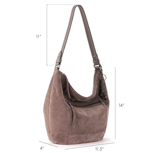 The Sak Sequoia Hobo Bag - Premium Large Leather Women's Handbag for Everyday & Travel - Durable Purse With Zipper Pocket - Image 3