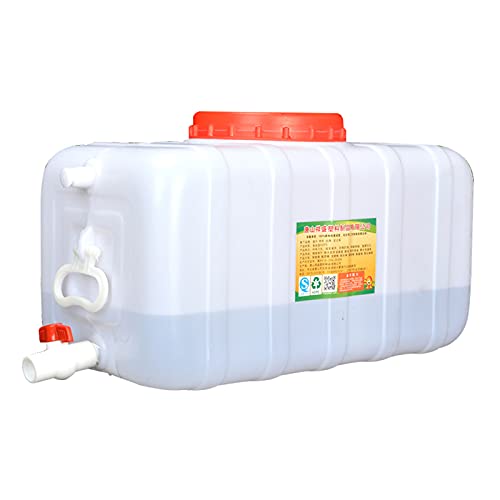 BNALU Tanica per Acqua 45 Litri Bere Contenitore dell'Acqua con Il Rubinetto，Lo Stoccaggio di Acqua Frigorifero，Le Escursioni Uragano Serbatoio di Acqua Auto di Emergenza，Il Campeggio Esterno