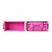 Sheffield 12631 Ammo Storage Box, Stackable .30 Cal Field Boxes, Water and Dust Resistant, Lockable Storage Box with Handle, Secures Hunting Gear, Supplies, and Bullets, Made in USA, Pink, 1-Pack