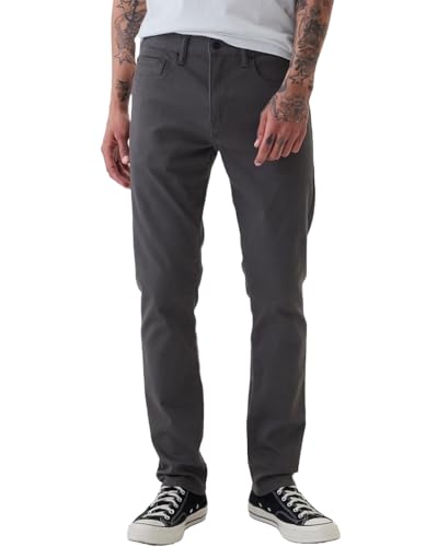 Image of Gap Men Slim Fit Mid Rise Heavily Washed Stretch Denim Jeans