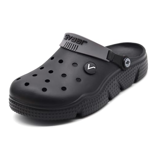 Image of SVAAR Men's Designer Clogs || Sandals with Adjustable Back Strap for Men
