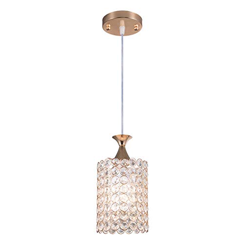 Lustre de chevet en anneau pour sublimer une entrée sombre et petite