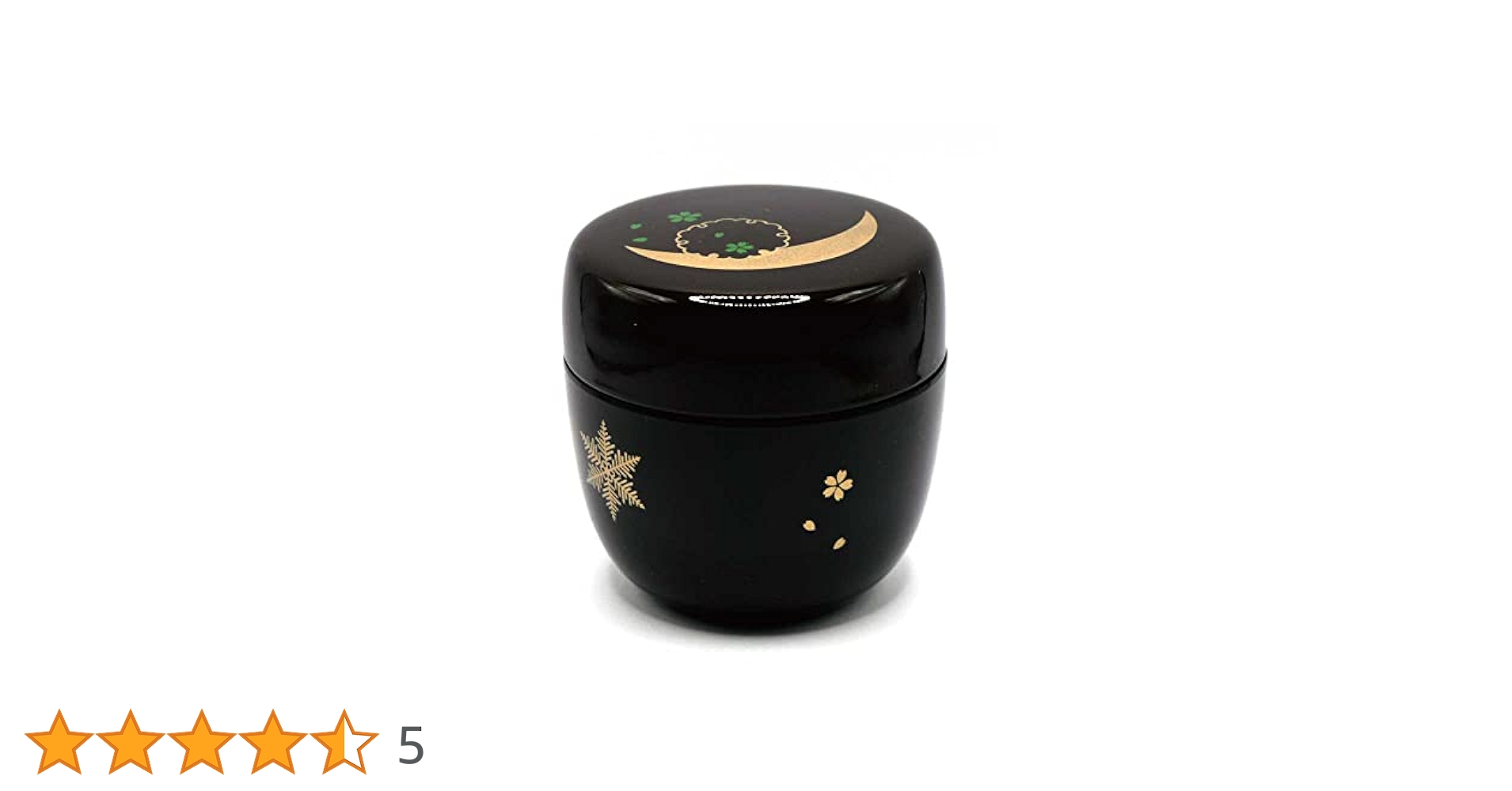 ③茶道具の棗としても★可憐な花のポット★ ③茶道具の棗としても☆可憐な花のポット☆