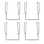 Replacement Metal Belt Clip Clamp for Sennheiser EW100 EW300 EW500 G1 G2 G3 SK 100 G4 Bodypack Transmitter, 4 Pack