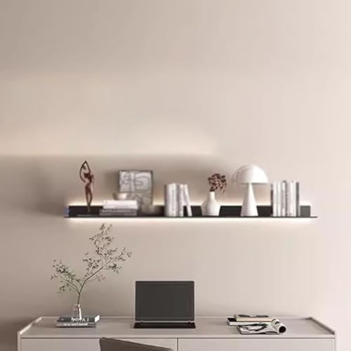 Floating Shelves with Led Lights, Floating Display Shelf with Built-in
