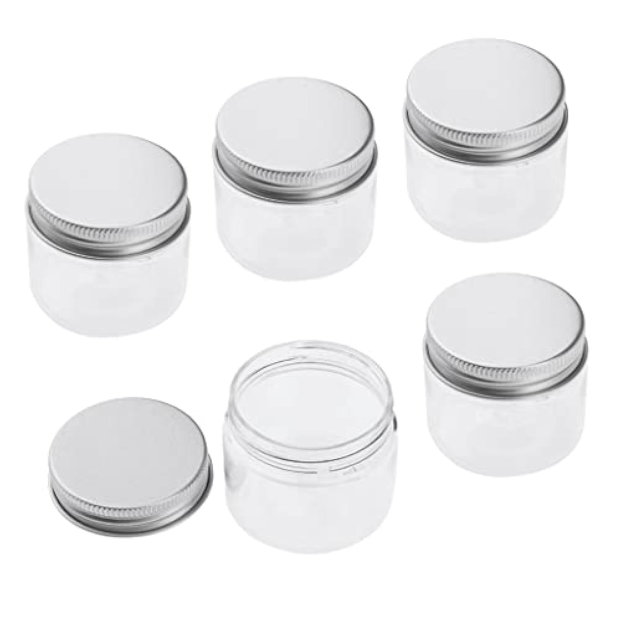 Pro Cosmetic Container Makeup Cream Jars Clear 50ml