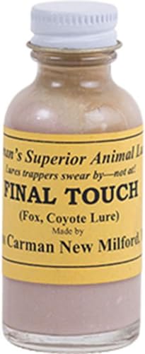 Final Touch Coyote and Fox Lure by Russ Carman 1 Ounce Bottle