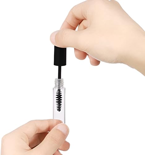 Vinayakart 4ml Mascara tube, mascara bottle, contenner Plastic Empty Mascara Tube Wand Eyelash Cream Container Bottle for Castor Oil Brush Kit Combo with dotes For Women Pack of... - Image 3