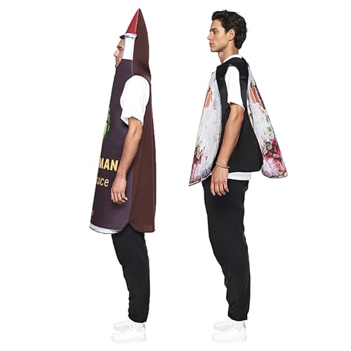 Ensemble de Déguisements Facile à Porter idée cadeau sauce soja - 7