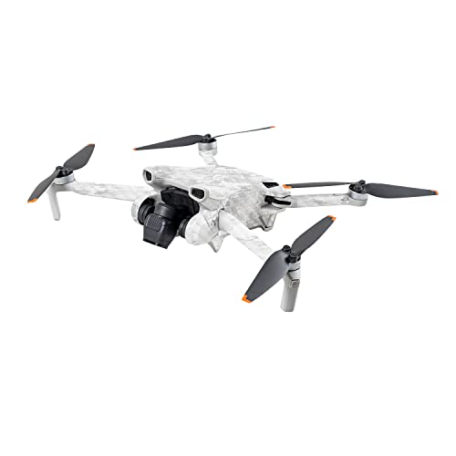 Image of MightySkins Carbon Fiber Skin Compatible with DJI Mini 3 - Viper Snow | Protective, Durable Textured Carbon Fiber Finish | Easy to Apply | Made in The USA