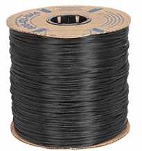 Full Roll of .125 Black Screen Spline