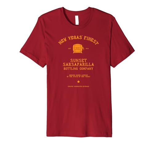 Sunset Sarsaparilla Barrel Premium T-Shirt