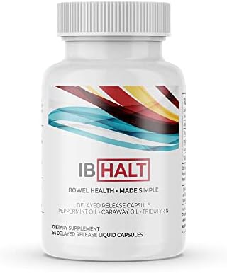 IBHALT - Digestive Support with Peppermint Oil, Caraway Oil and Tributyrin