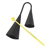 MaT store カウベル アゴゴベル 打楽器 パーカッション サンバ スティック 楽器 マレット付き