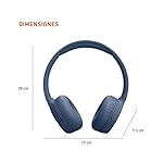 JBL Tune 670NC - Adaptive Noise Cancelling with Smart Ambient Wireless On-Ear Headphones, Up to 70H Battery Life with Speed Charge, Lightweight, Comfortable and Foldable Design (Blue) - Image 3