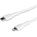 Produktbild 1m USB-C auf Lightning-Kabel für iPhone / iPad / iPod - Apple Mfi zertifiziert - weiß