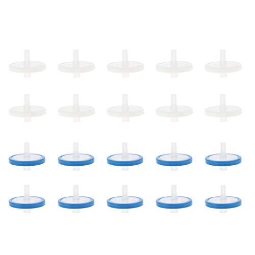 harayaa 20 stuks wegwerp sterilfilter spuitfilter laboratoriumaccessoires filter, 25 mm 0,45 Om - Image 4