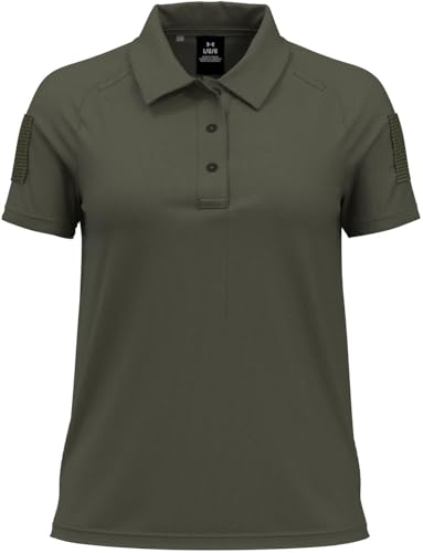 Under Armour 1379206-390-SM Women's UA Tac Elite Polo MOD SM