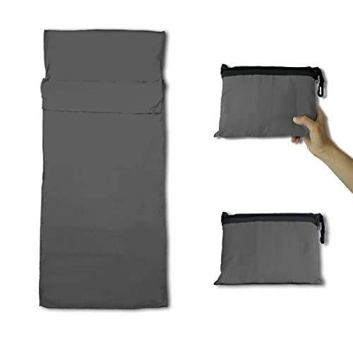 Lightweight Sleeping Bag Liner Camping Travel Sheets Ultralight Sleeping Bag Sack for Backpacking...