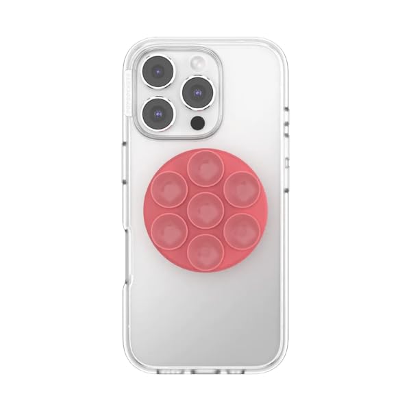 Image of PopSockets PopTop, Adhesive Phone Grip with Swappable Top, Pink - Pink